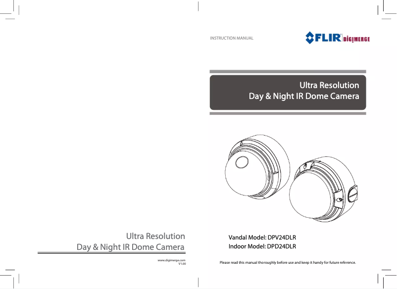 Page n°1 - Manuel utilisateur FLIR Pinnacle DPV24DLR