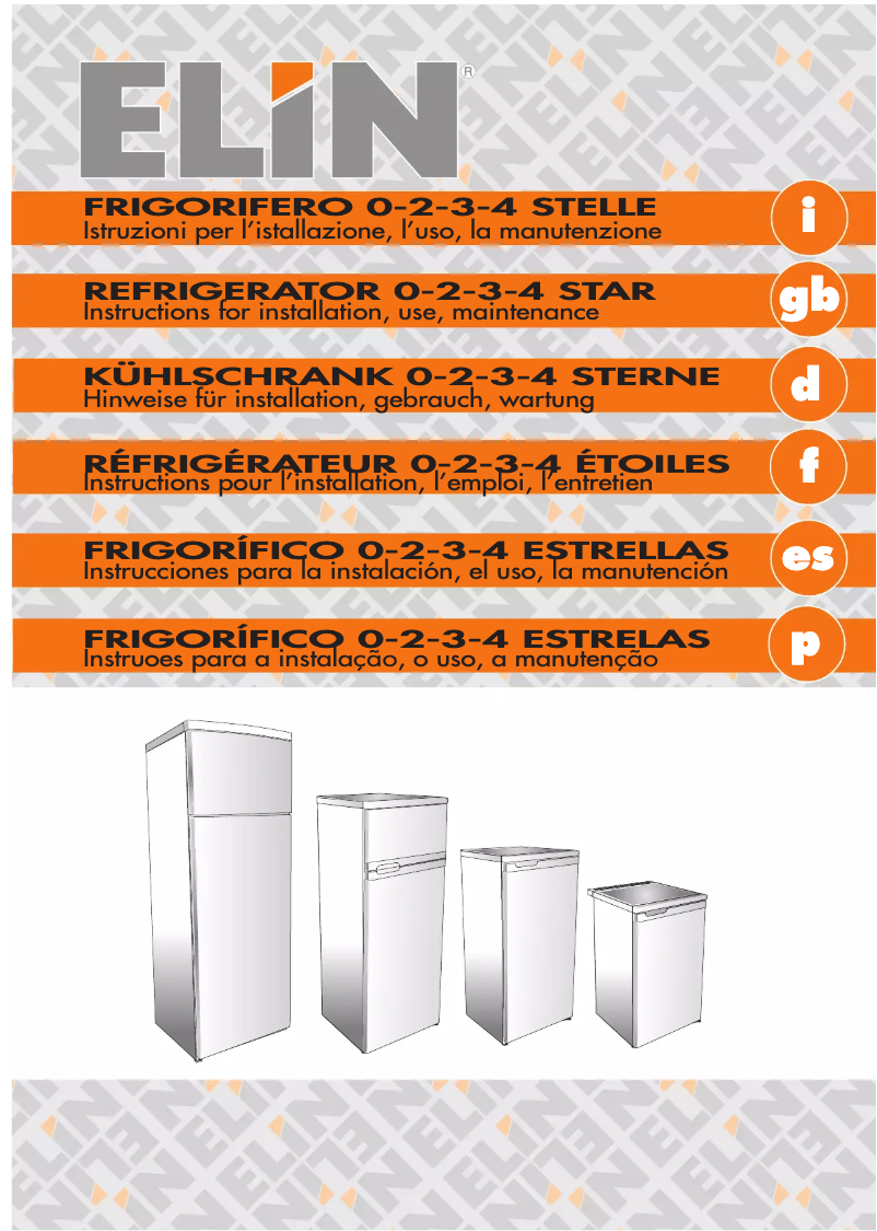 Page 1 de la notice Manuel utilisateur ELIN KIA34