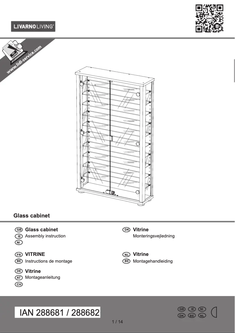 Image de la première page du manuel de l'appareil IAN 288681