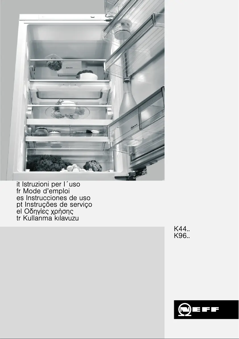Page 1 de la notice Manuel utilisateur Neff K4444X6