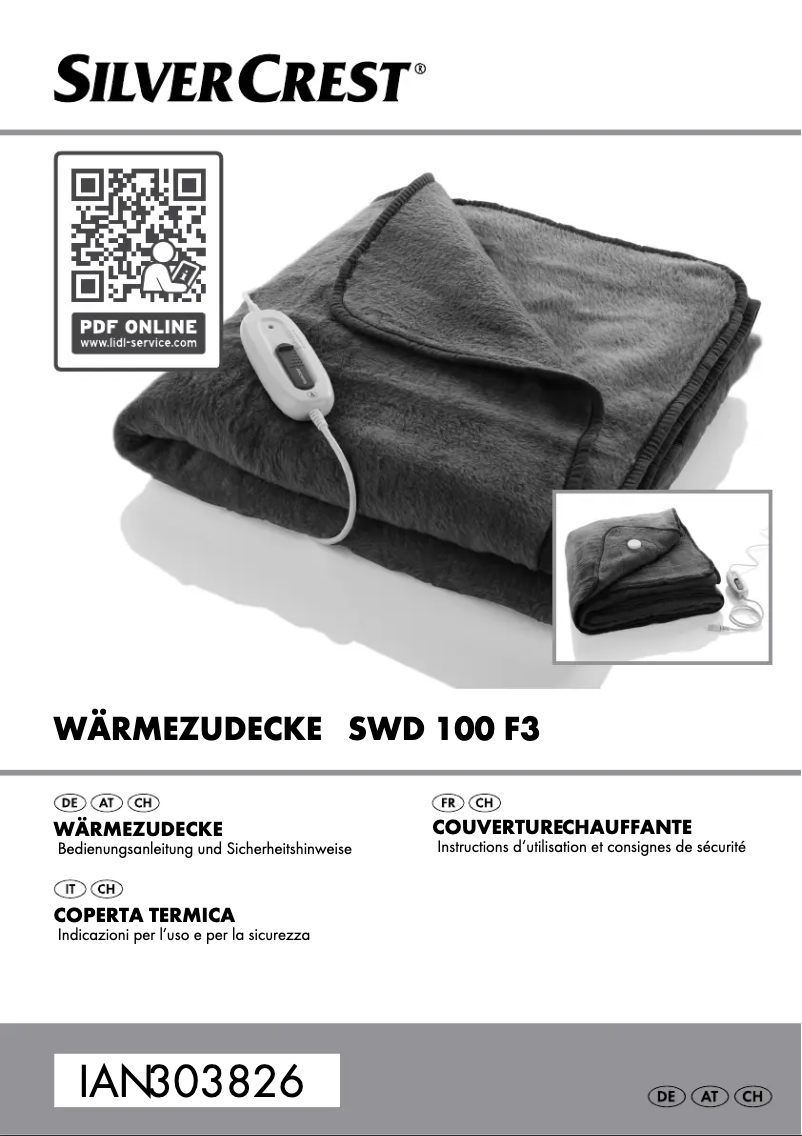 Page n°1 - Manuel utilisateur SilverCrest SWD 100 D2