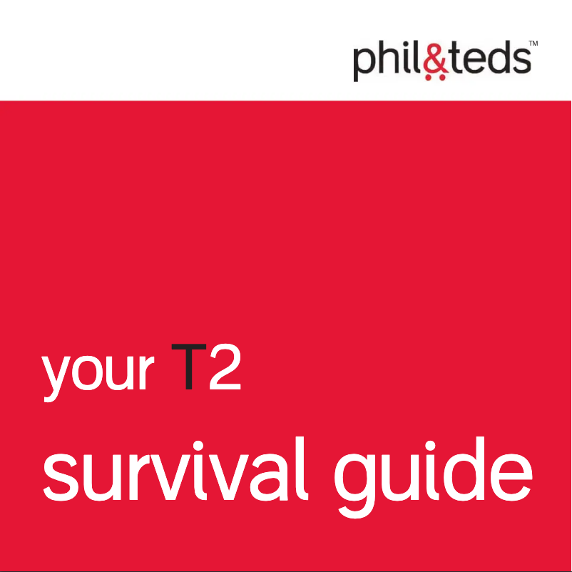 Page 1 de la notice Manuel utilisateur Phil & Teds T2