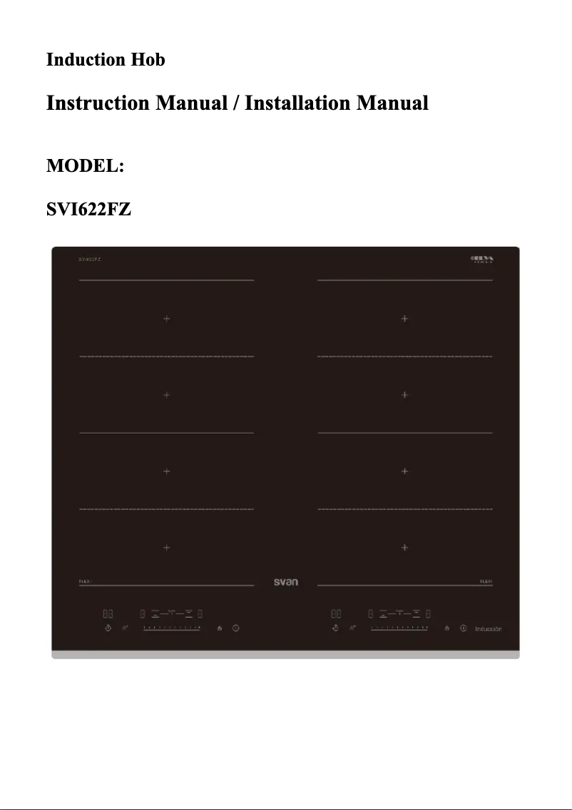 Page 1 de la notice Manuel utilisateur SVAN SVI622FZ