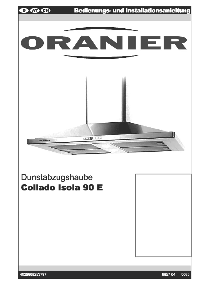Page n°1 - Manuel utilisateur Oranier Collado Isola