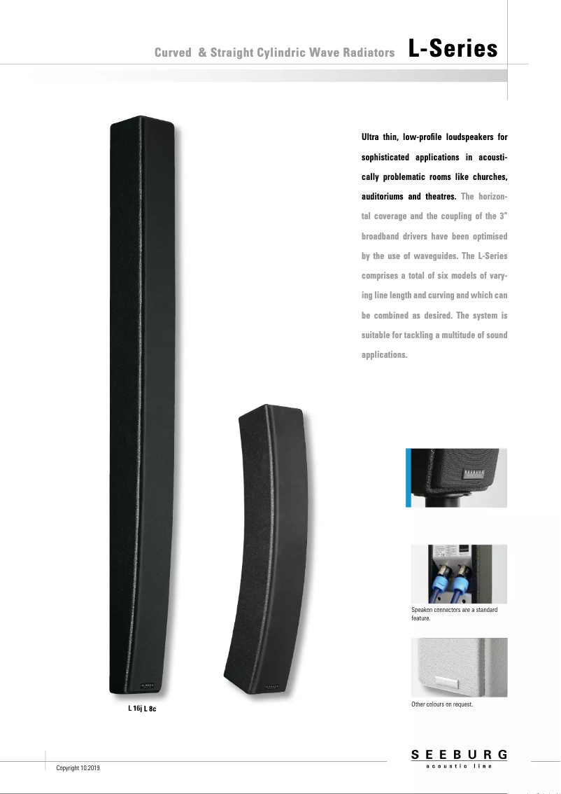 Page 1 de la notice Manuel utilisateur Seeburg L16j