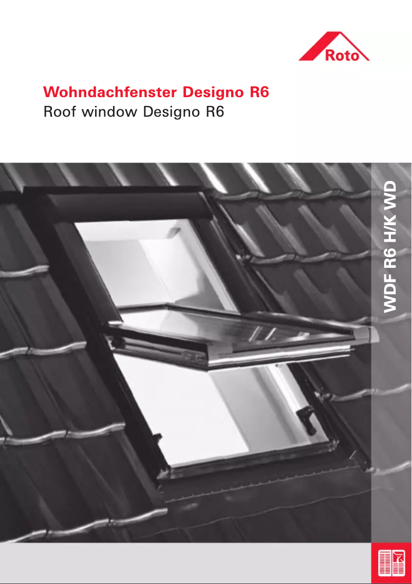 Image de la première page du manuel de l'appareil Designo WDF R6 H/K WD