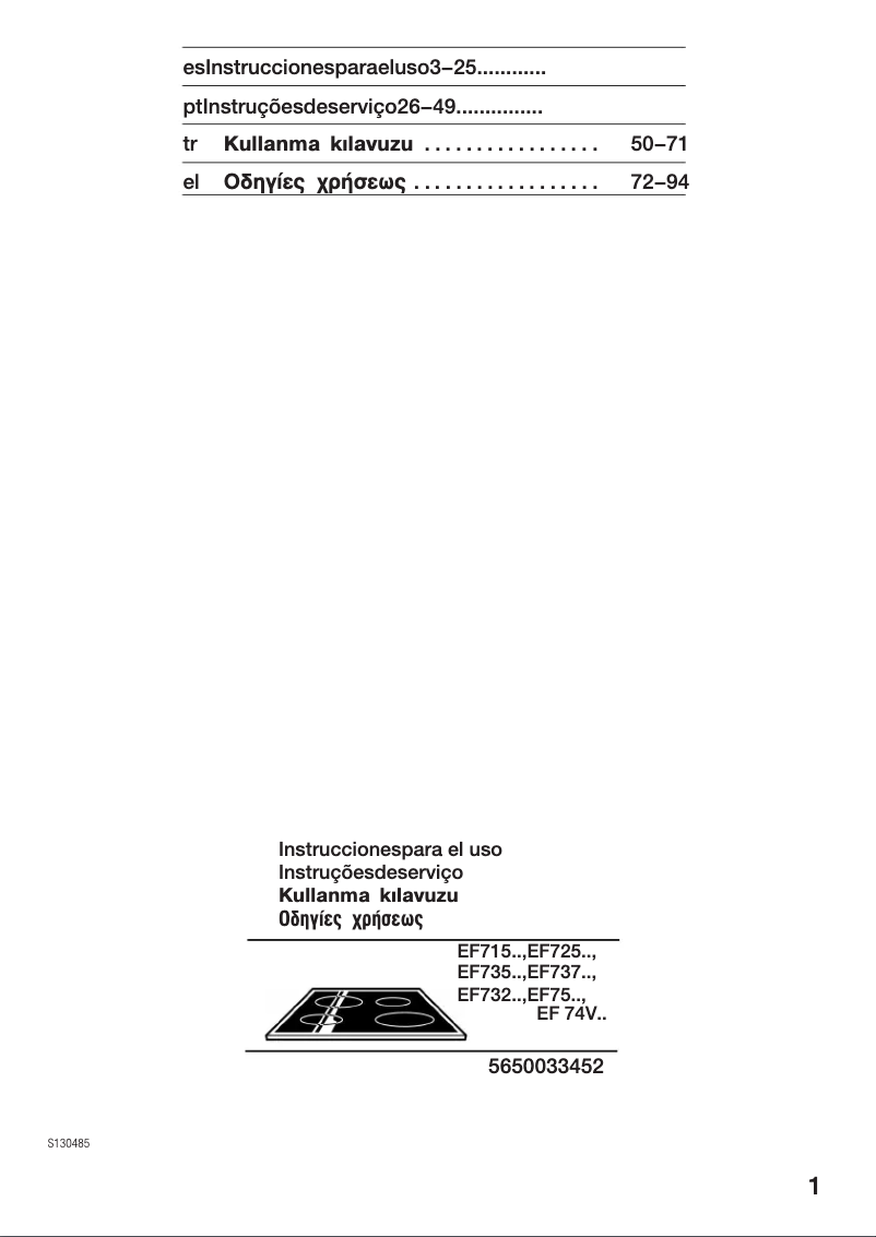 Image de la première page du manuel de l'appareil EF 737501