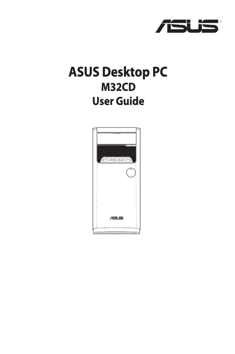 Page 1 de la notice Manuel utilisateur Asus M32CD-NL020T
