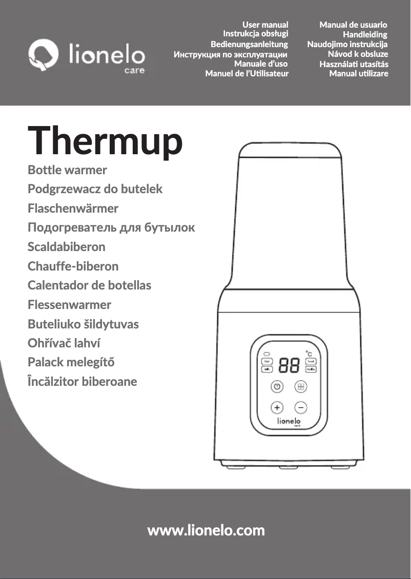 Image de la première page du manuel de l'appareil Thermup