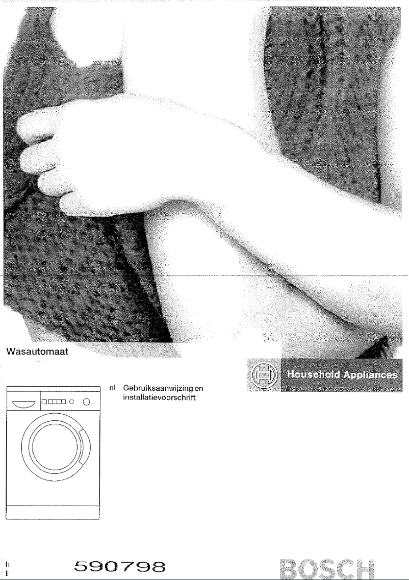 Page 1 de la notice Manuel utilisateur Bosch WFL2474