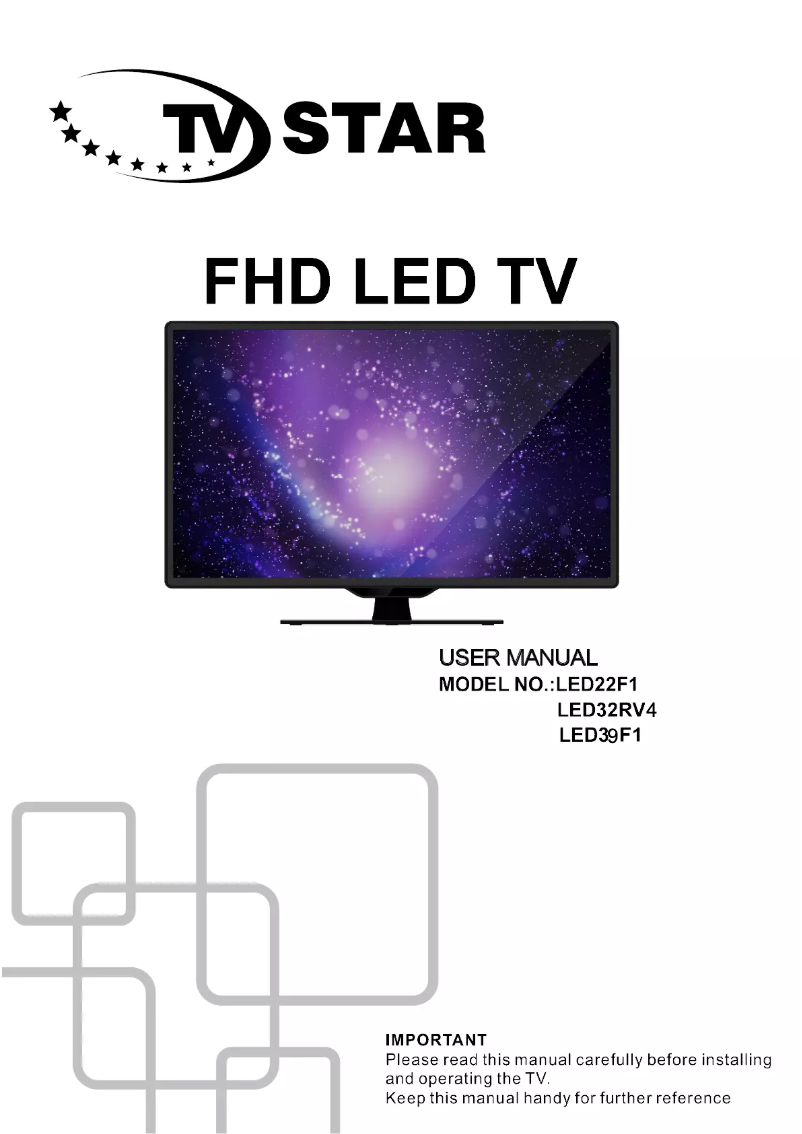 Page n°1 - Manuel utilisateur TV Star LED28RV1