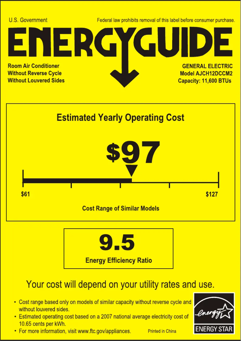 Image de la première page du manuel de l'appareil AJCH12DCC