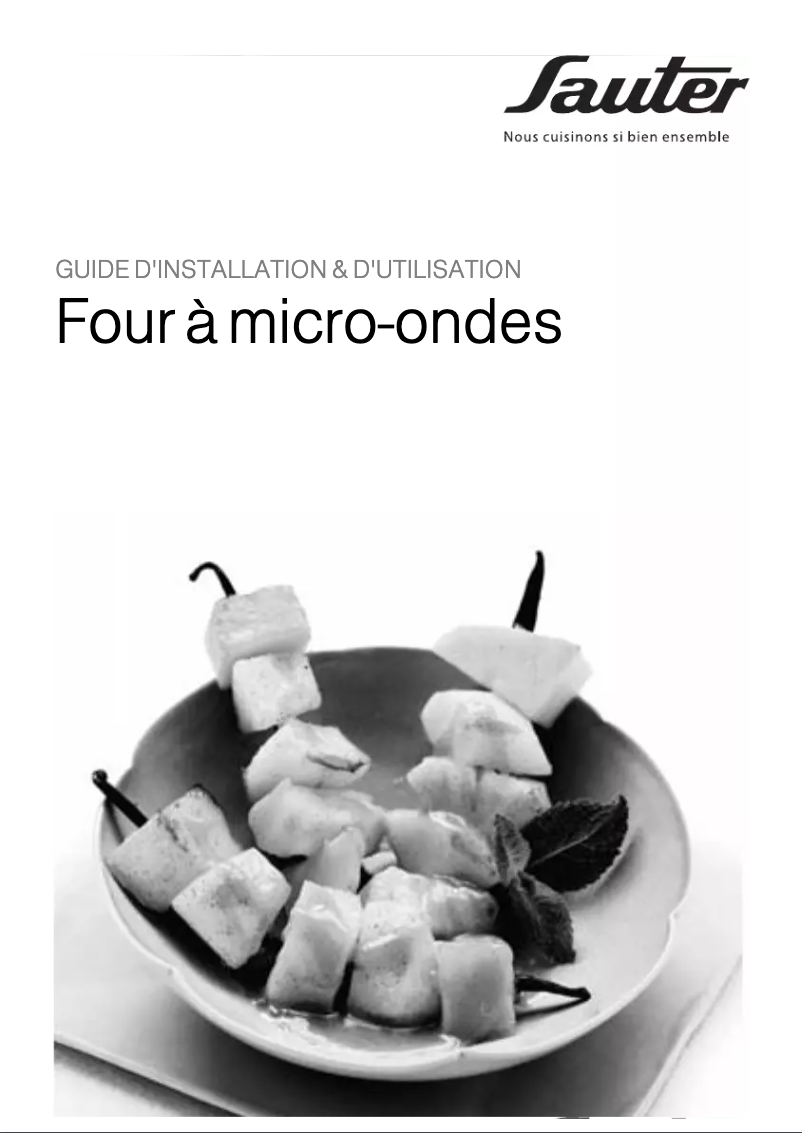 Page 1 de la notice Manuel utilisateur Sauter SME975B
