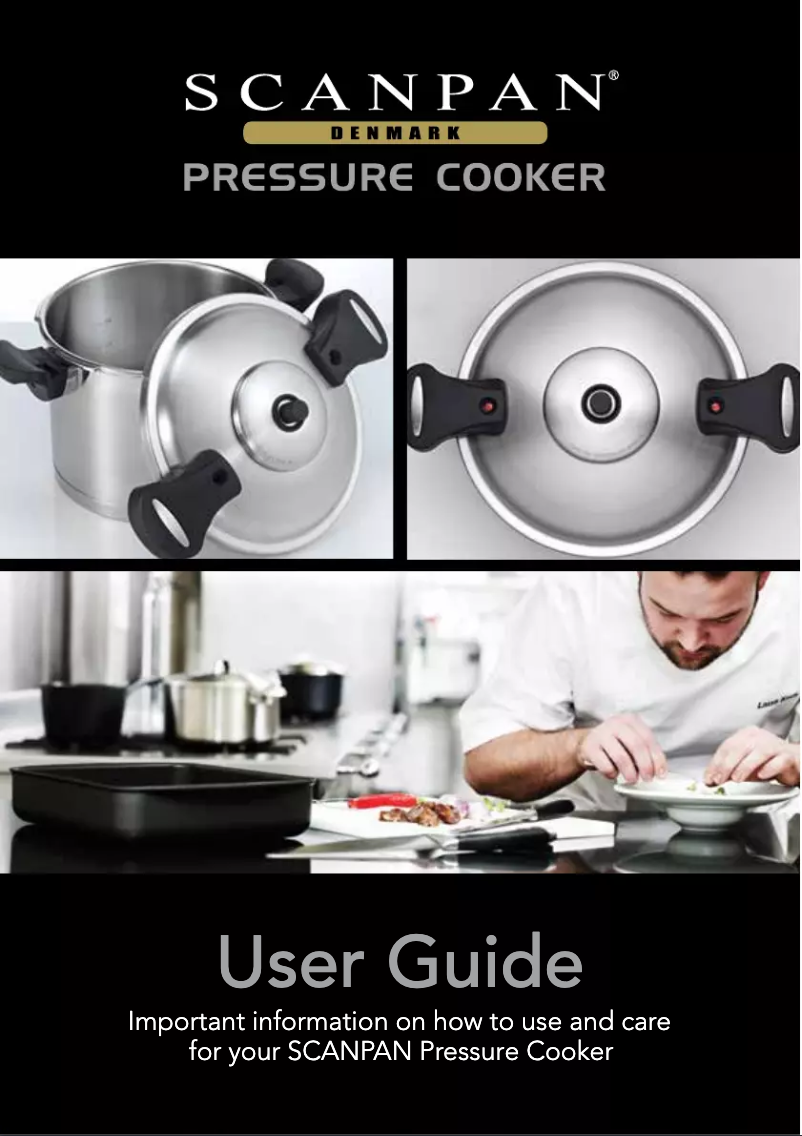 Page 1 de la notice Manuel utilisateur SCANPAN Pressure Cooker