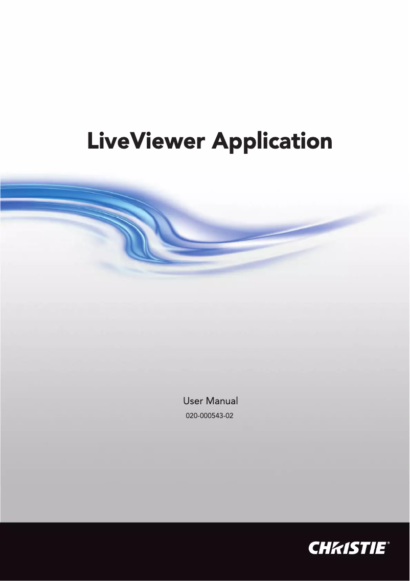 Page n°1 - Manuel utilisateur Christie LW551i