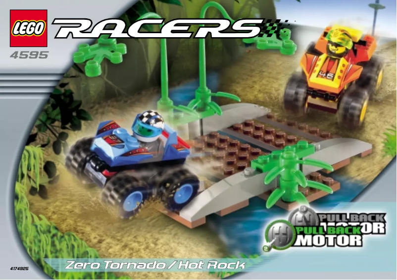Page n°1 - Manuel utilisateur Lego Racers 4595