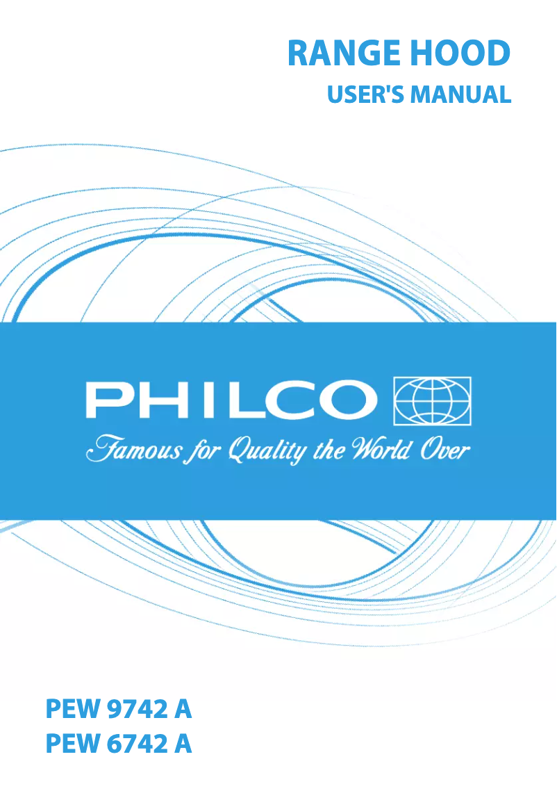 Page 1 de la notice Manuel utilisateur Philco PEW 9742 A