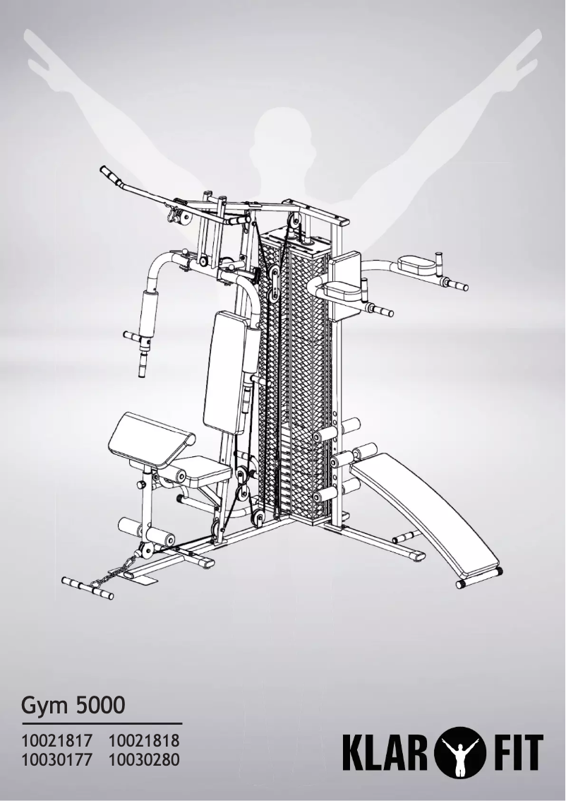 Page 1 de la notice Manuel utilisateur Klarfit Gym 5000