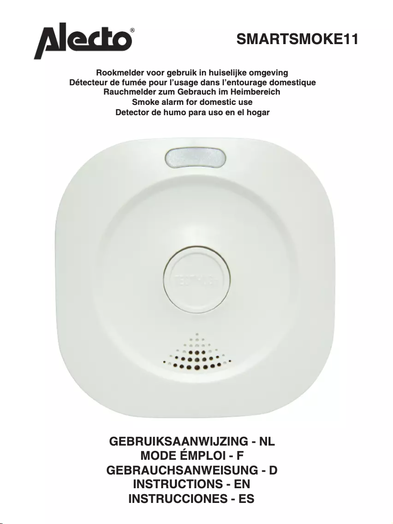 Página 1 del manual Manual de usuario Alecto SMARTSMOKE11