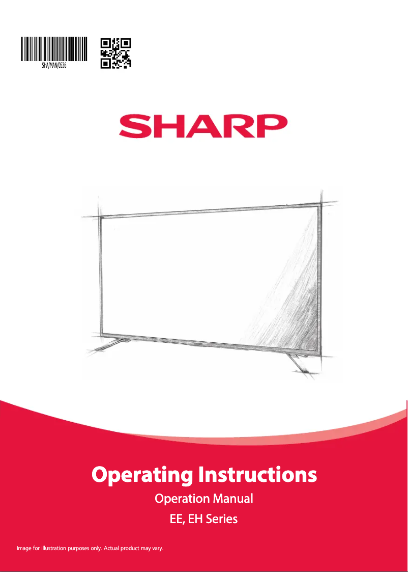 Page n°1 - Manuel utilisateur Sharp 24EE7KD