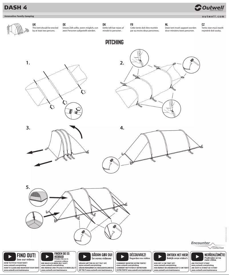 Image de la première page du manuel de l'appareil Dash 5
