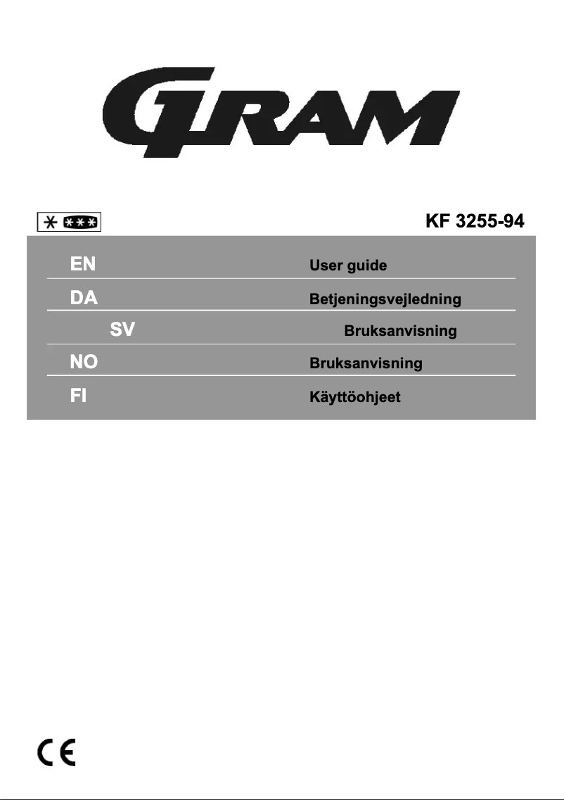 Image de la première page du manuel de l'appareil KF 3255-94