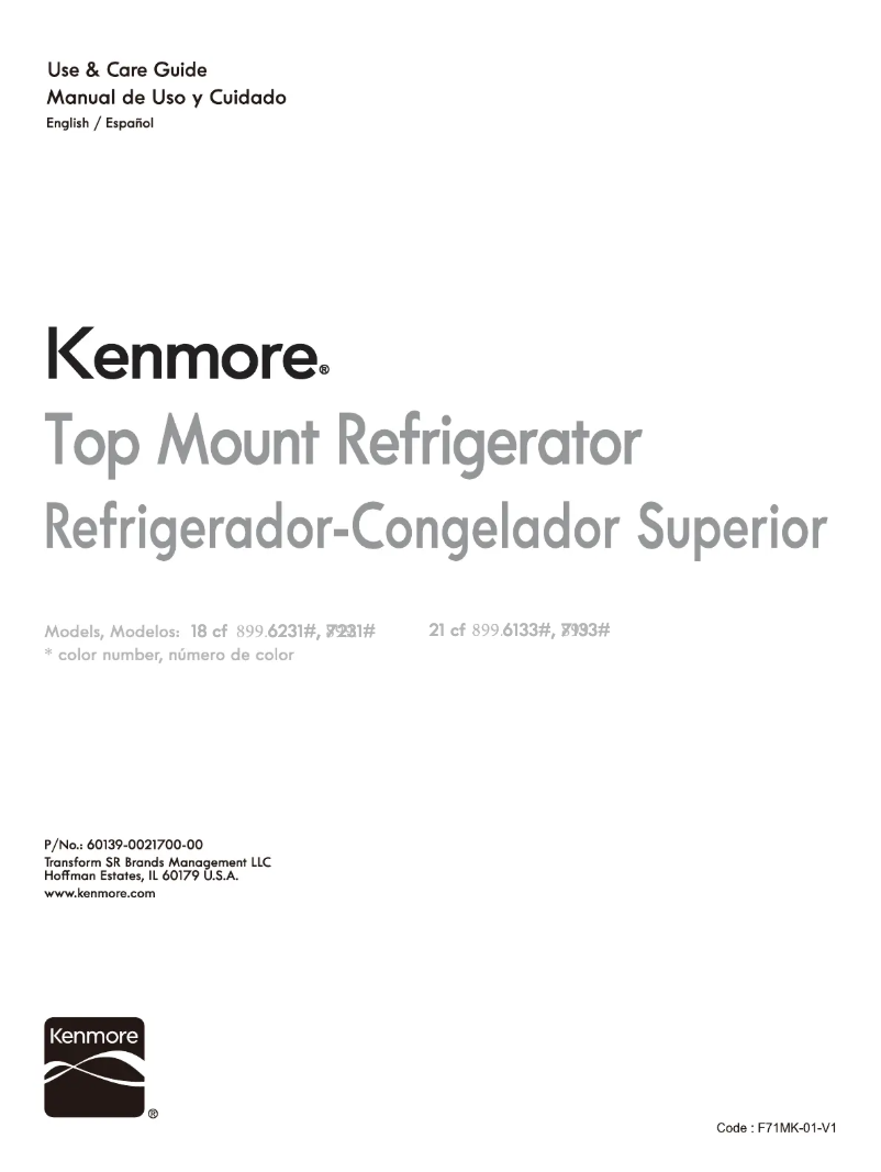 Image de la première page du manuel de l'appareil 72319