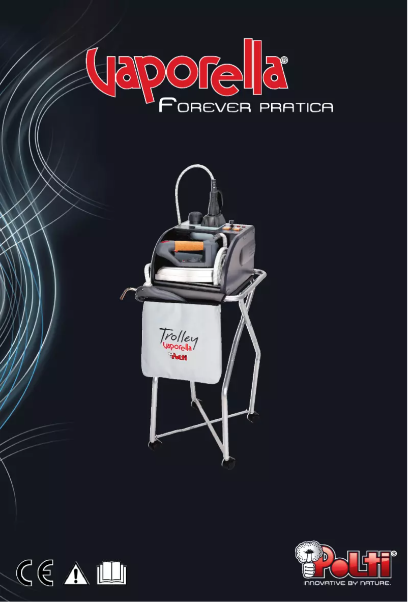 Image de la première page du manuel de l'appareil Vaporella Forever PRATICA