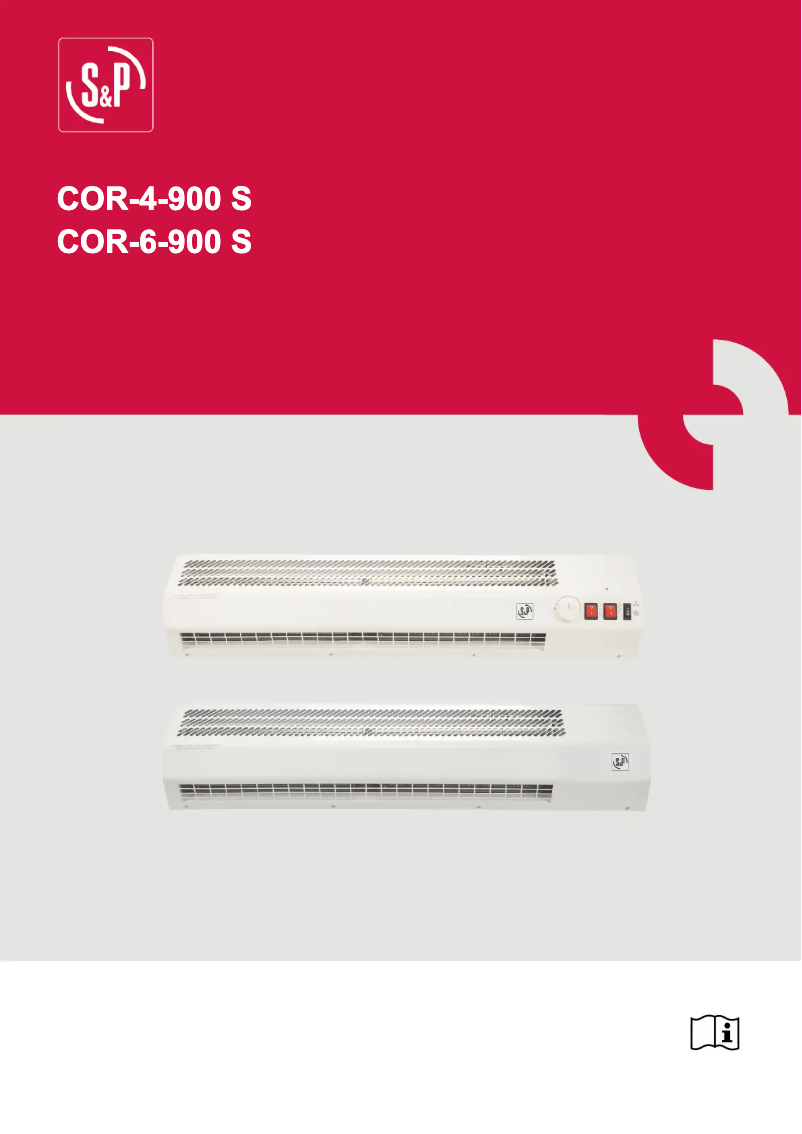 Image de la première page du manuel de l'appareil COR-4-900 S