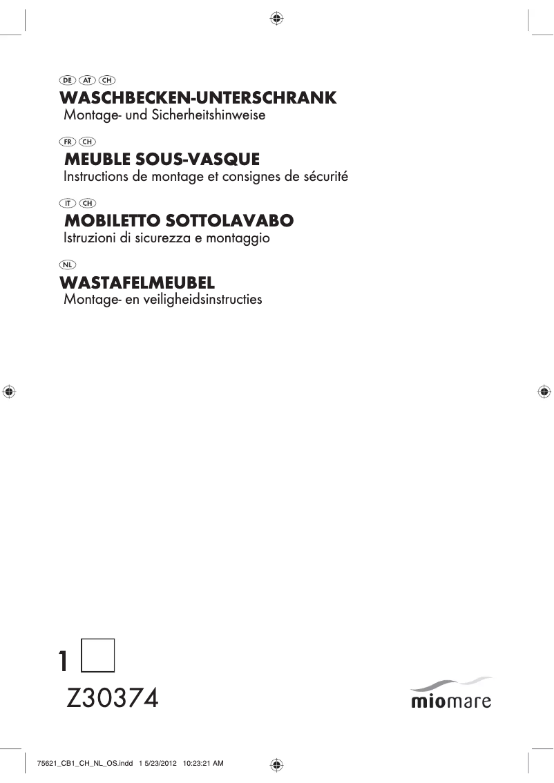 Image de la première page du manuel de l'appareil IAN 75621