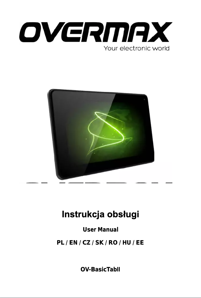 Image de la première page du manuel de l'appareil Basic Tab 2