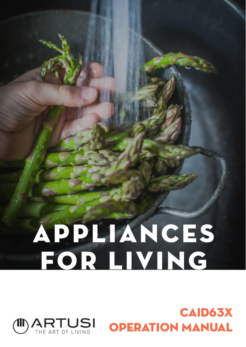 Page 1 de la notice Manuel utilisateur Artusi CAID63B