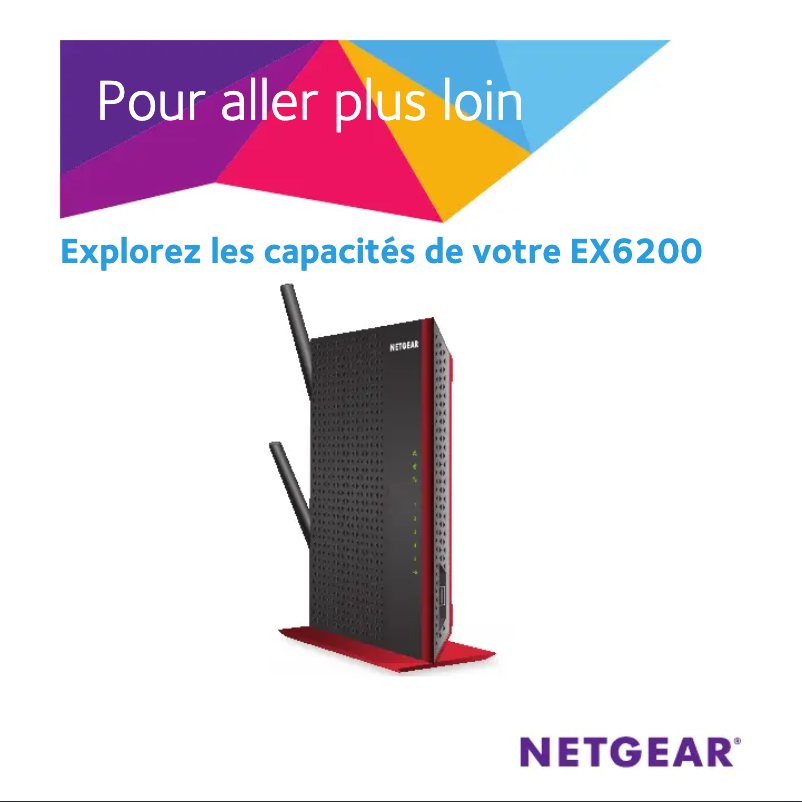Page n°1 - Manuel utilisateur Netgear AC750 EX6200