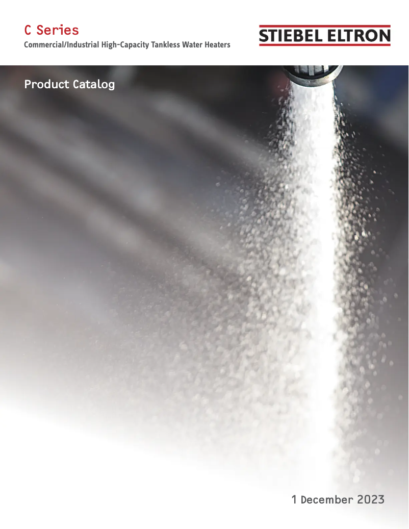 Page 1 de la notice Brochure Stiebel Eltron CERO Plus