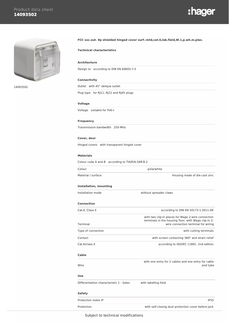 Página 1 del manual Manual de usuario Berker 14093502