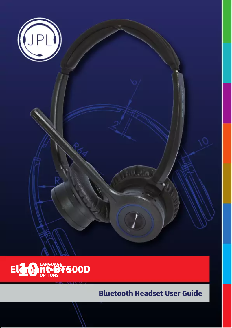 Image de la première page du manuel de l'appareil Element-BT500D