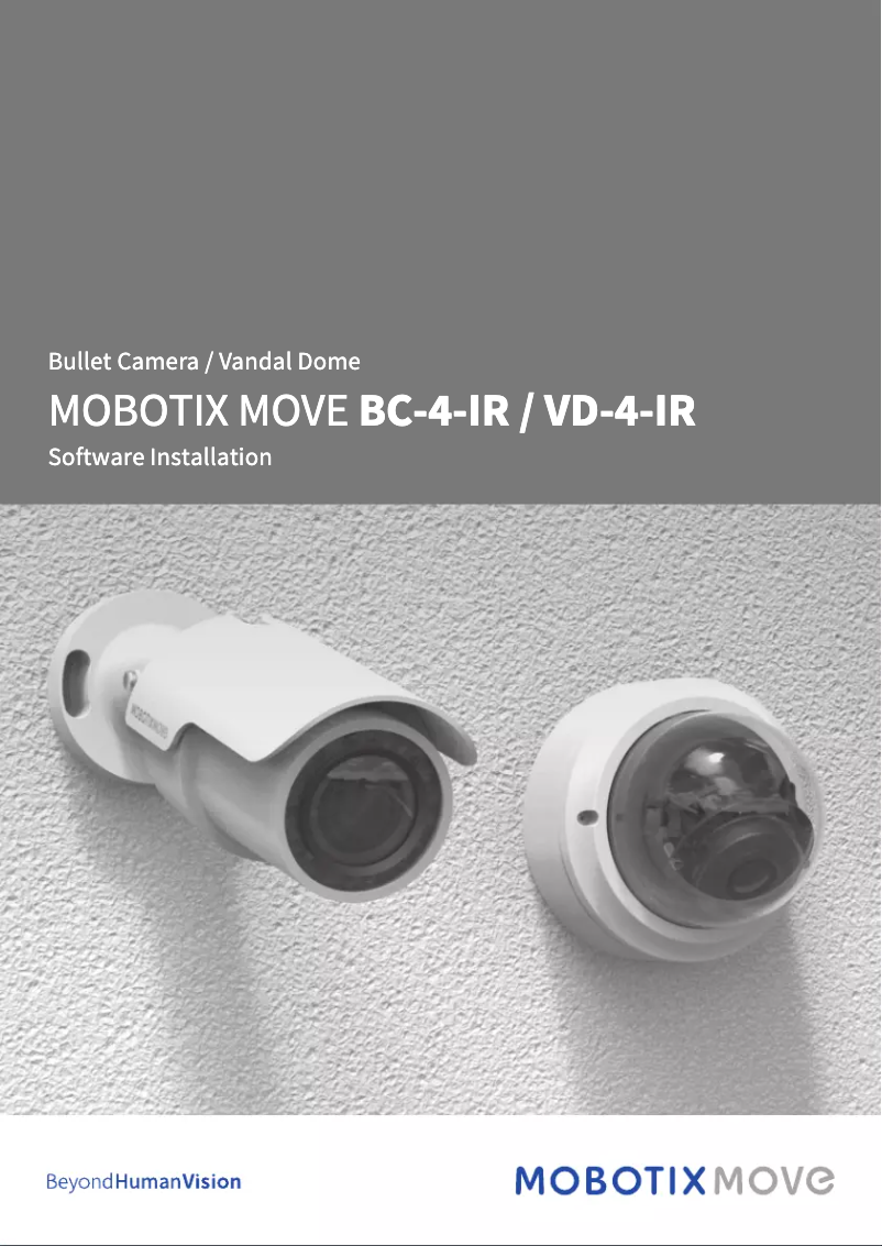 Image de la première page du manuel de l'appareil Move BC-2-IR