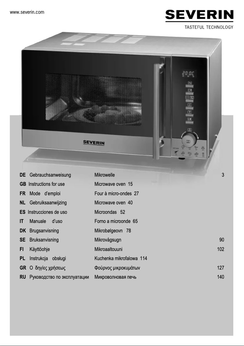 Image de la première page du manuel de l'appareil MW9722