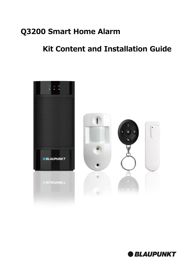 Page n°1 - Manuel utilisateur Blaupunkt Q3200