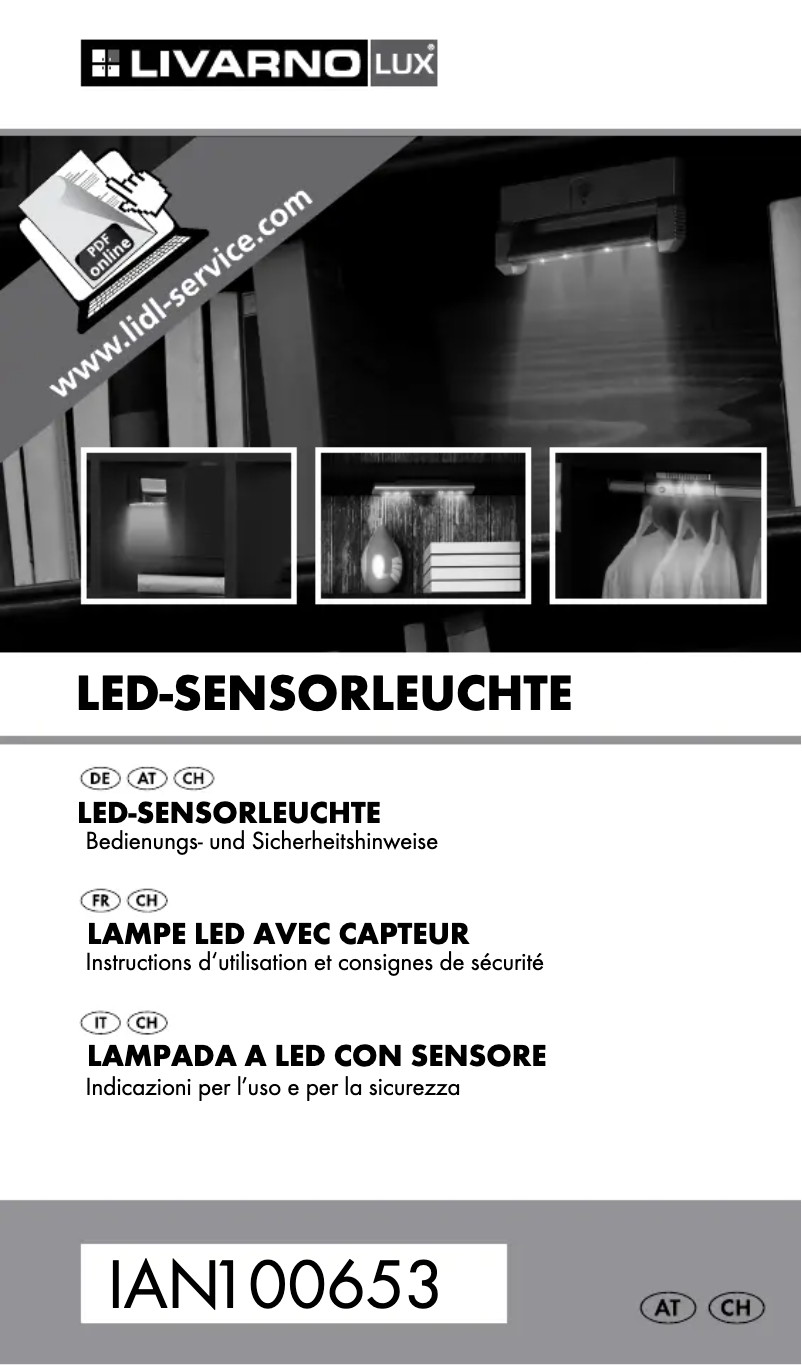 Page n°1 - Manuel utilisateur Livarno Lux Z31685