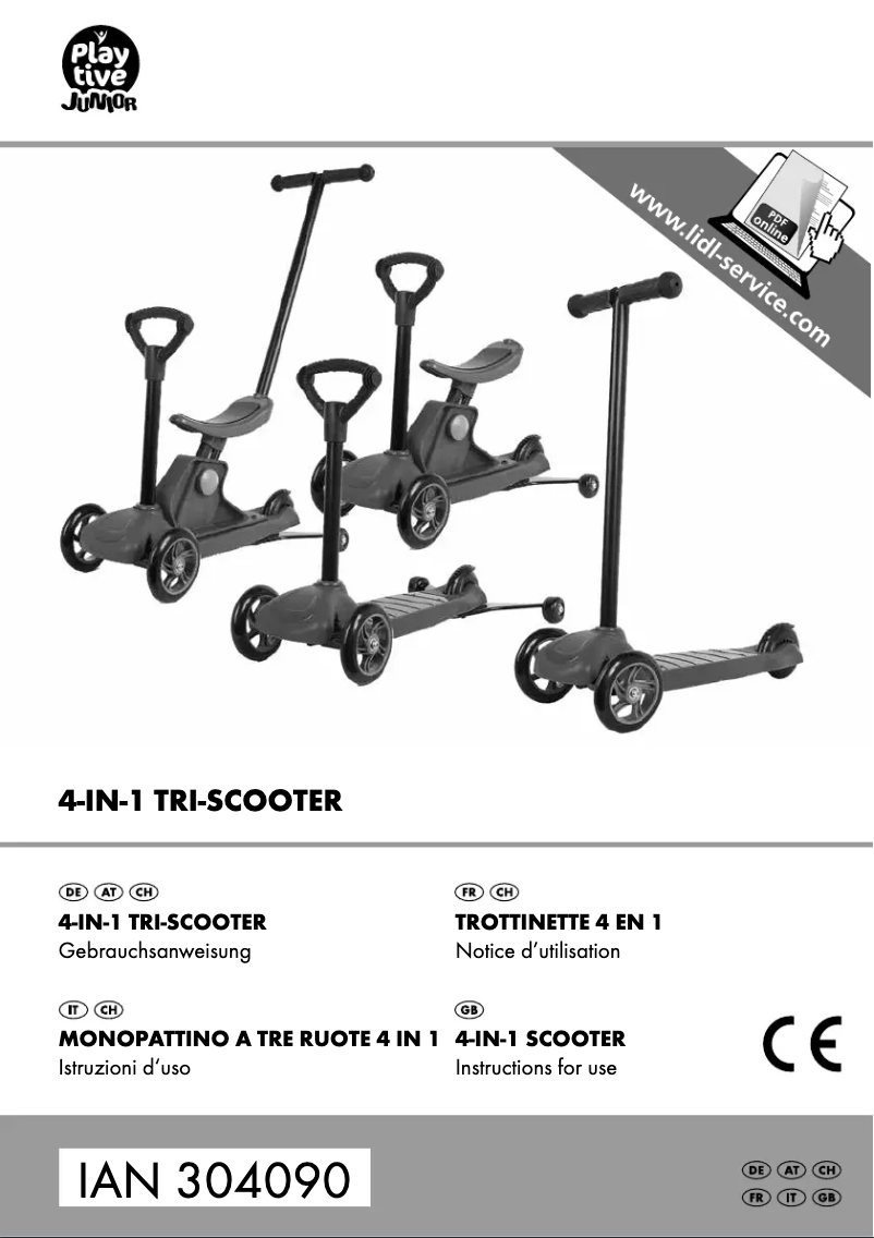 Página 1 del manual Manual de usuario Playtive IAN 304090