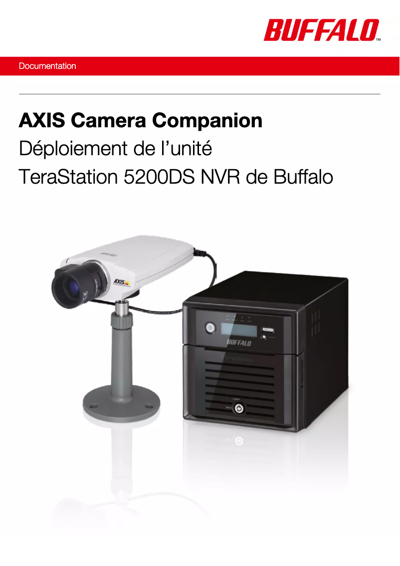 Page 1 of the manual User Manual Buffalo TeraStation 5200