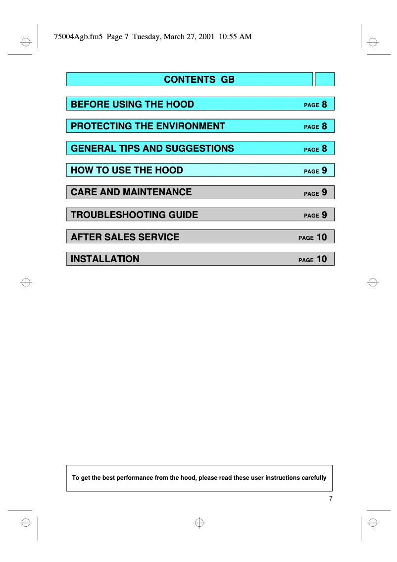 Page n°1 - Manuel utilisateur Bauknecht DEHL 3660 GY