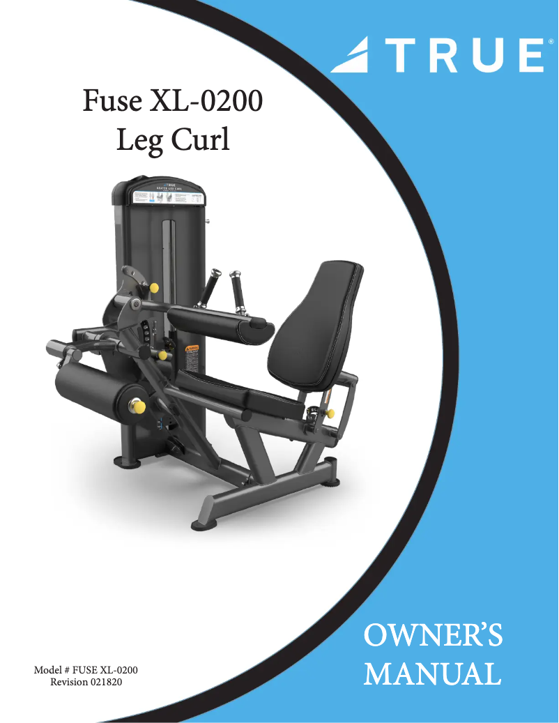Image de la première page du manuel de l'appareil Fuse XL-0200