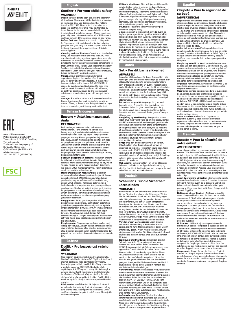 Página 1 del manual Manual de usuario Philips Avent SCD293