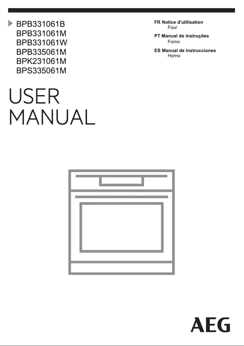 Página 1 del manual Manual de usuario AEG BPB331061M