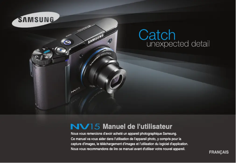 Page n°1 - Manuel utilisateur Samsung NV15