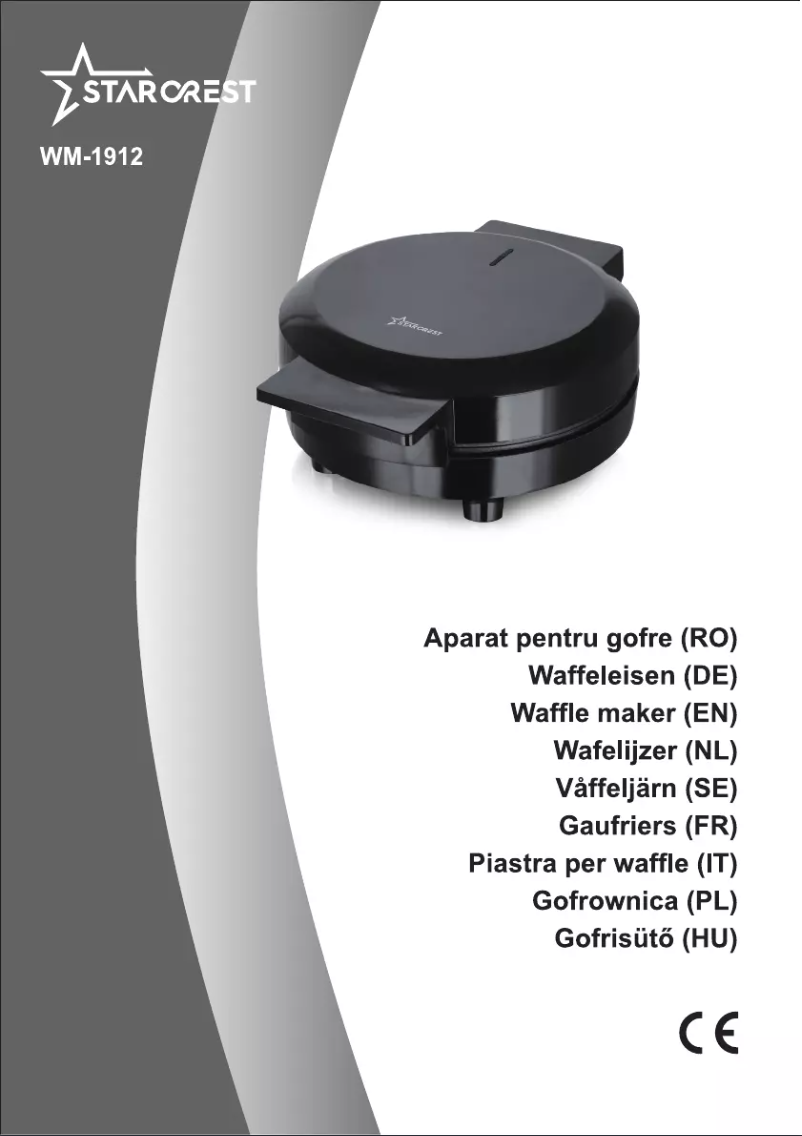 Page n°1 - Manuel utilisateur Starcrest WM-1912