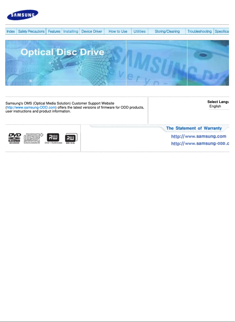 Page 1 de la notice Manuel utilisateur Samsung SH-S222A