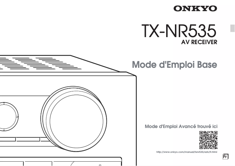 Page n°1 - Manuel utilisateur Onkyo TX-NR535